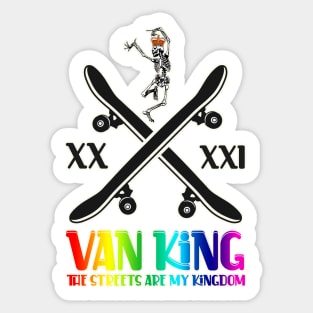 van King - The Skull King Dance - XX XXI Sticker